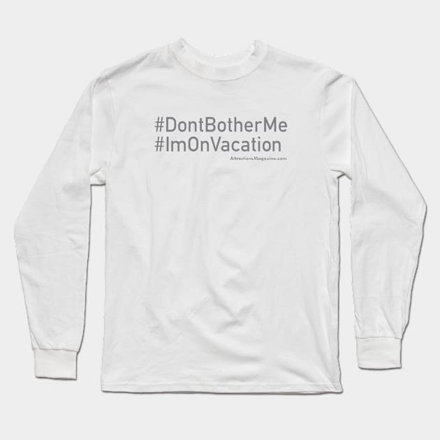 #Vacation Long Sleeve T-Shirt by Attractions Magazine